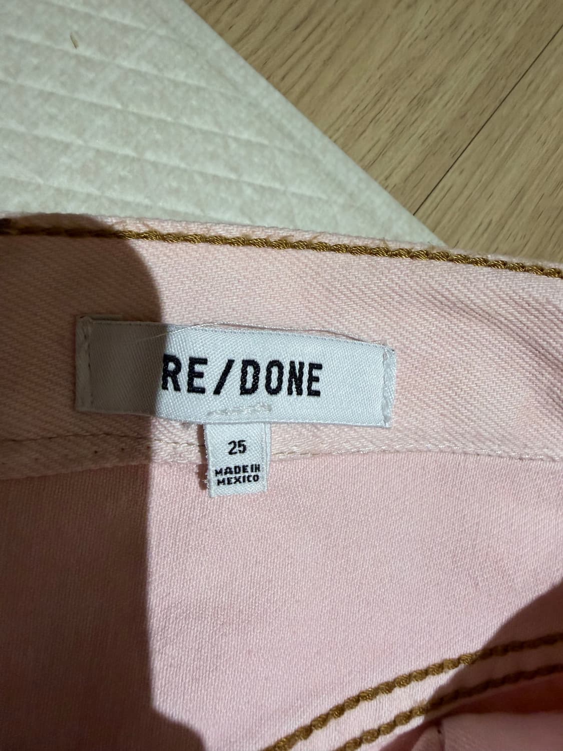 리던 핑크데님 팬츠 상품이미지3