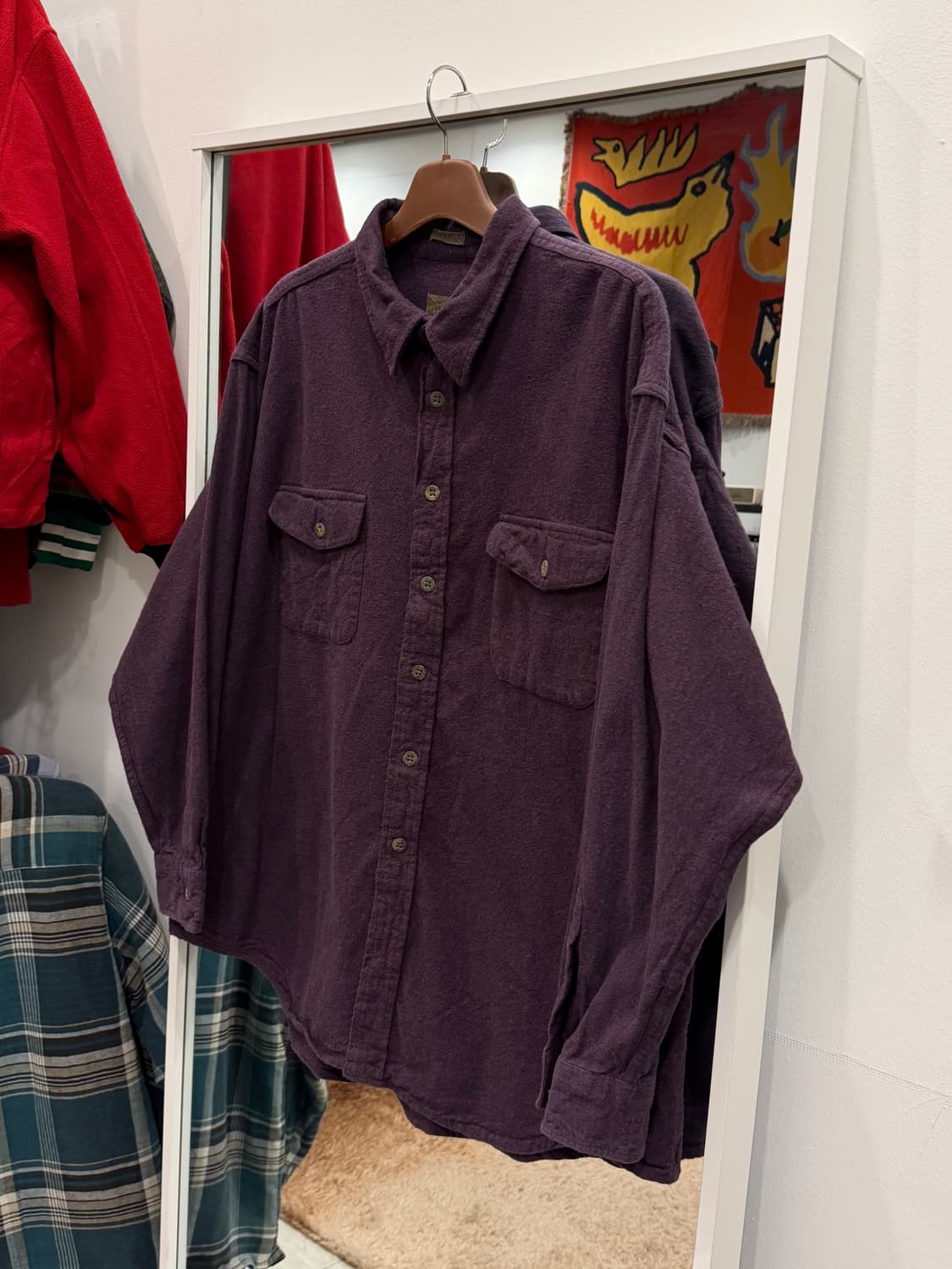 ST. John's Bay 세인트 존스 베이 빈티지 샤모아 셔츠 상품이미지1