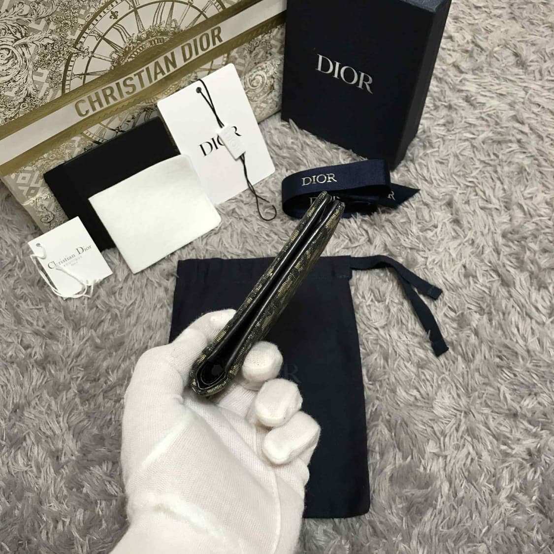 {클로젯}[매장 풀구성] 디올 오블리크 반지갑 상품이미지10