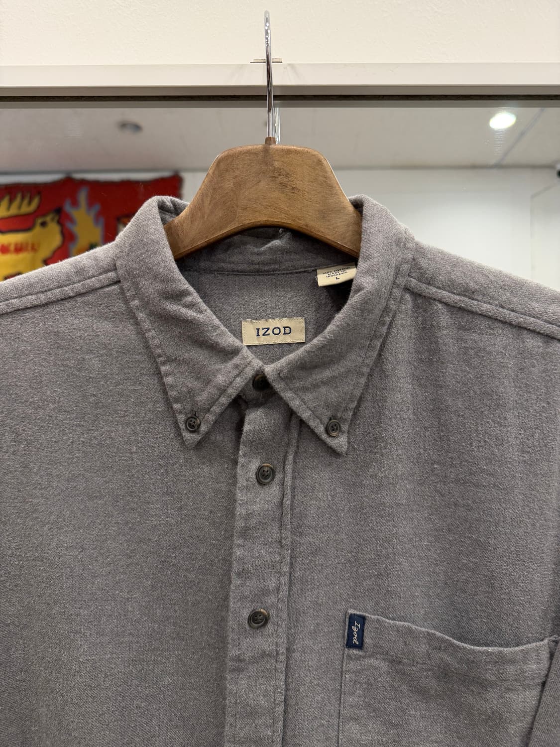 Izod 아이조드 코튼 플란넬 셔츠 상품이미지3