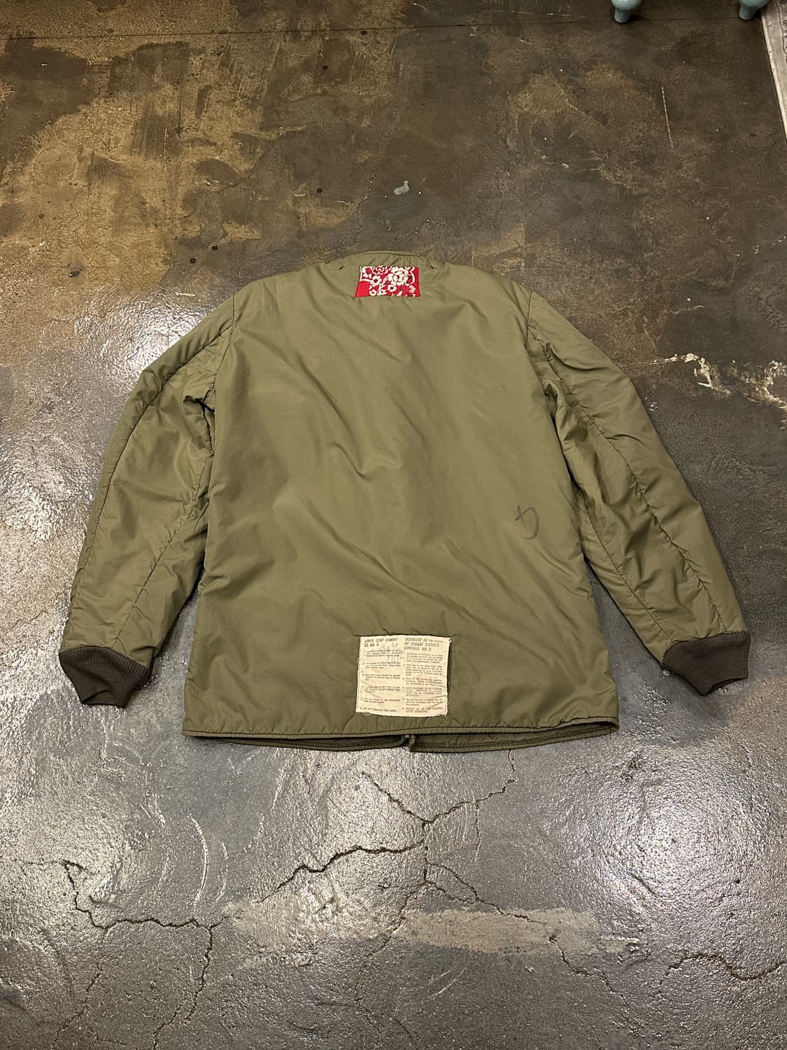 반다나 리워크 밀리터리 빈티지 라이너 XL 상품이미지2