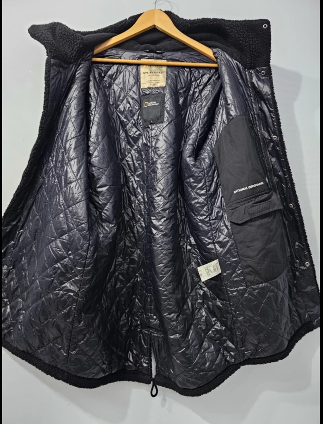 내셔널지오그래픽 후리스 뽀글이 자켓 남90 여66 상품이미지6