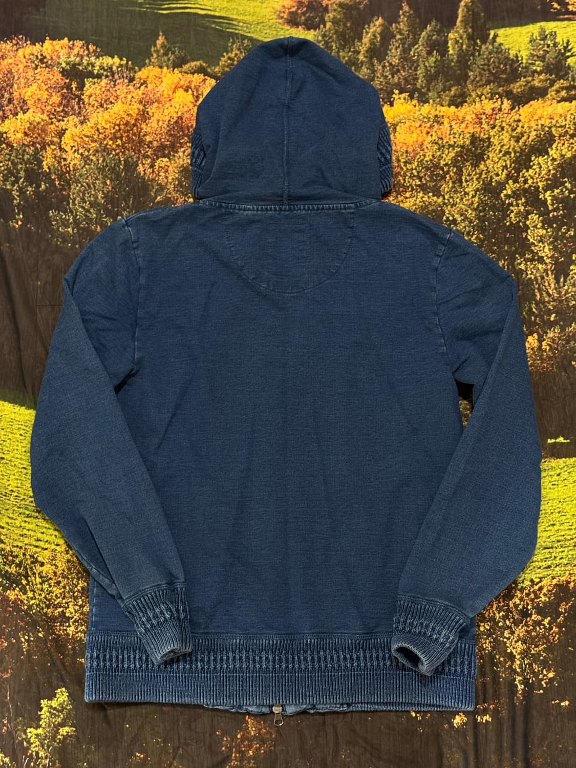 일본 빈티지 데님 후드집업 상품이미지3