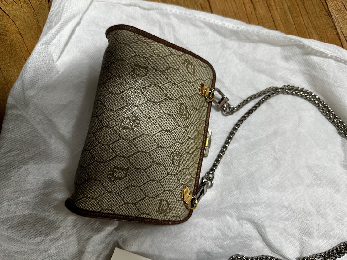 디올 헥사곤 패턴 크로스백 파우치 상품이미지5