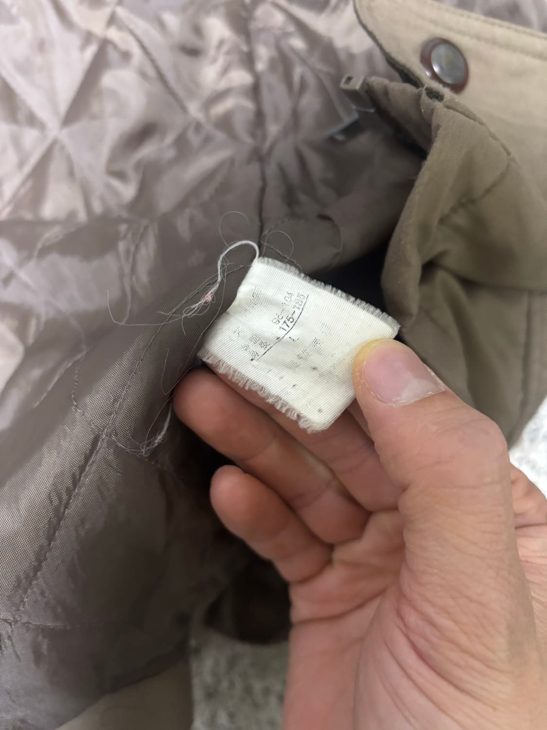 일본판 폴리 후드 자켓 사이즈 105-110 상품이미지5