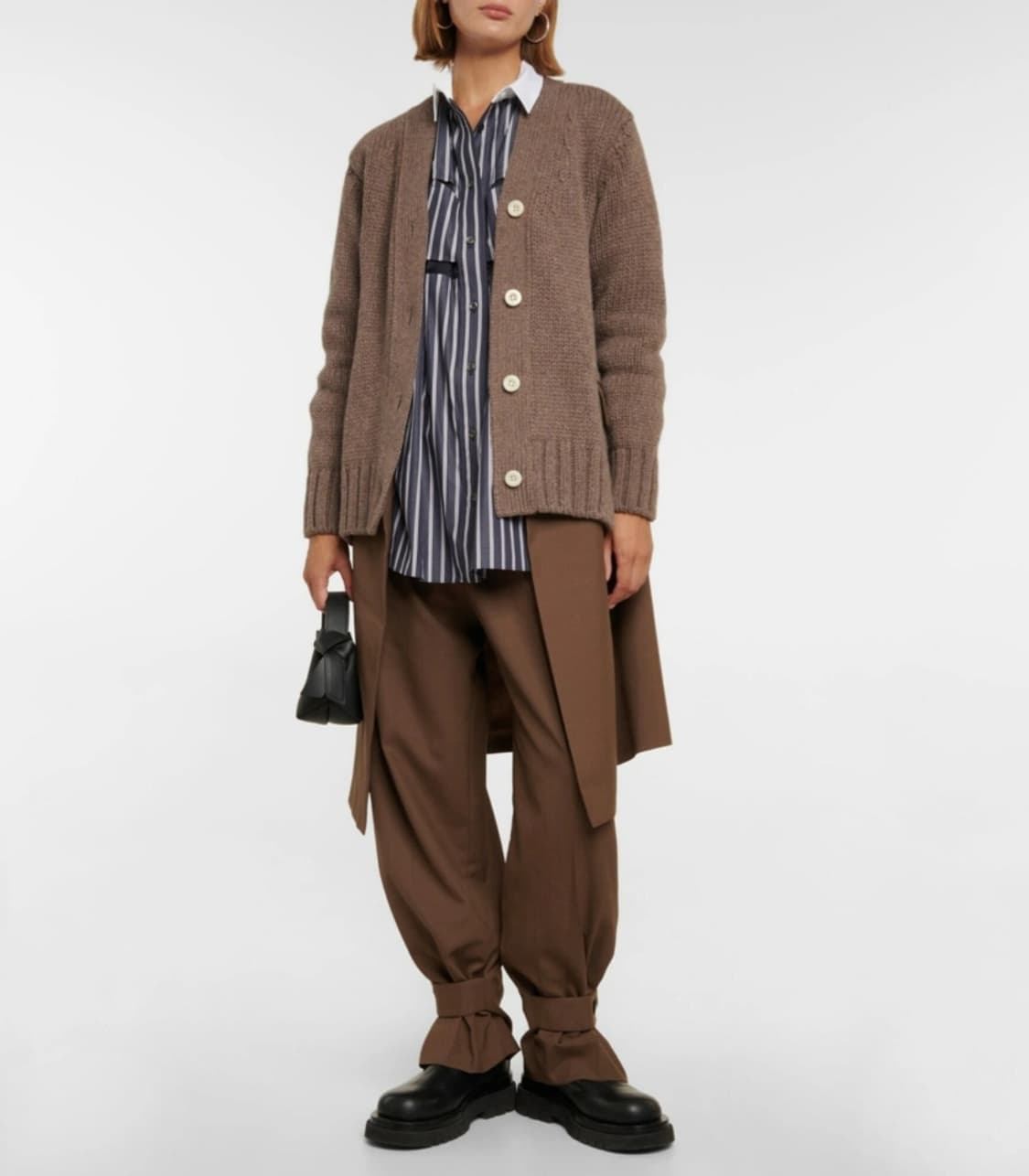 사카이 스트라이프 디테일 셔츠 상품이미지8