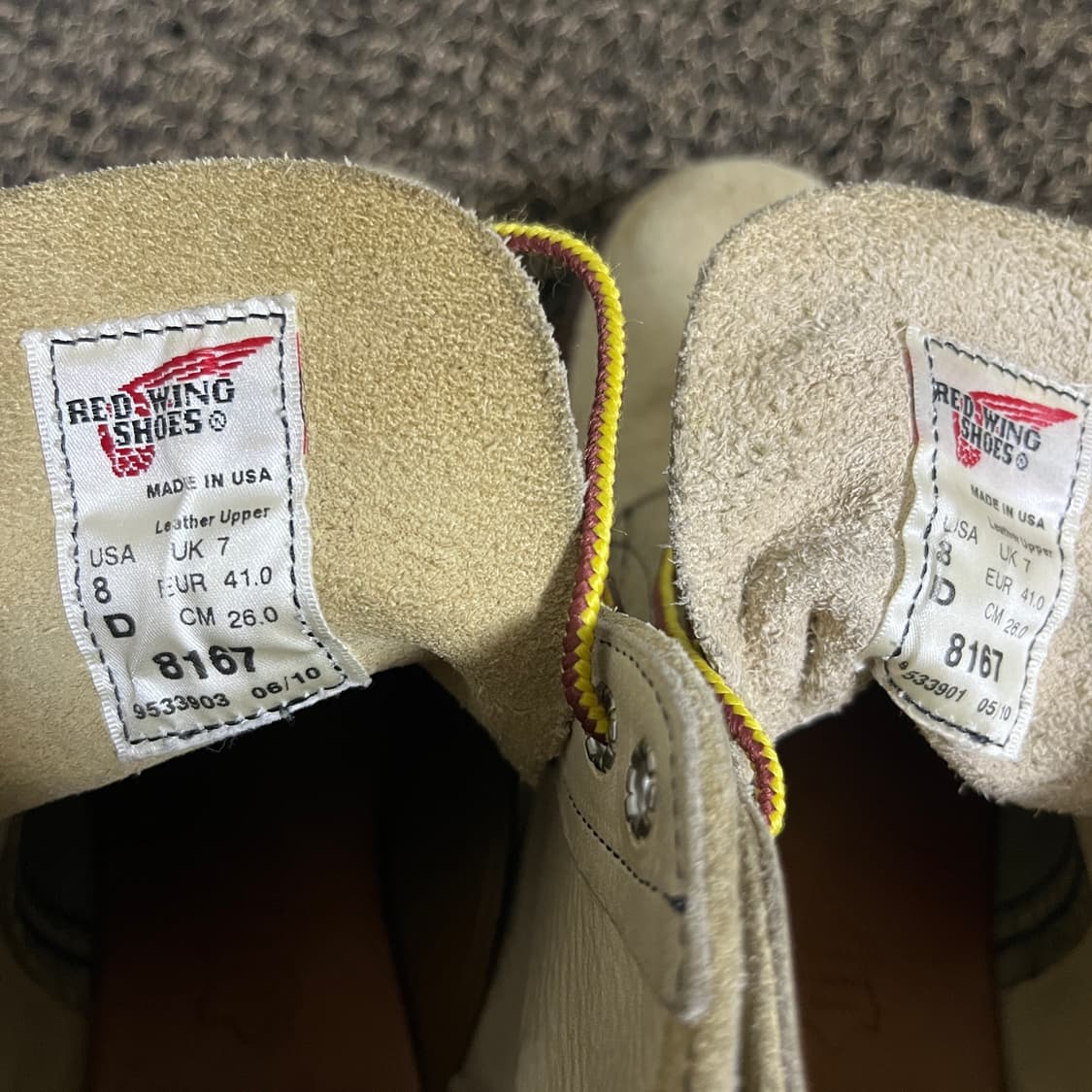 레드윙 8167 6인치 uk7 상품이미지7