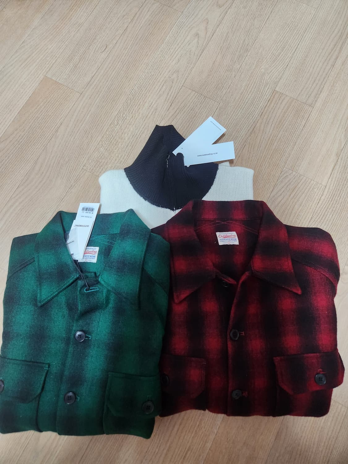 아웃스탠딩 일괄 3종 판매 상품이미지1