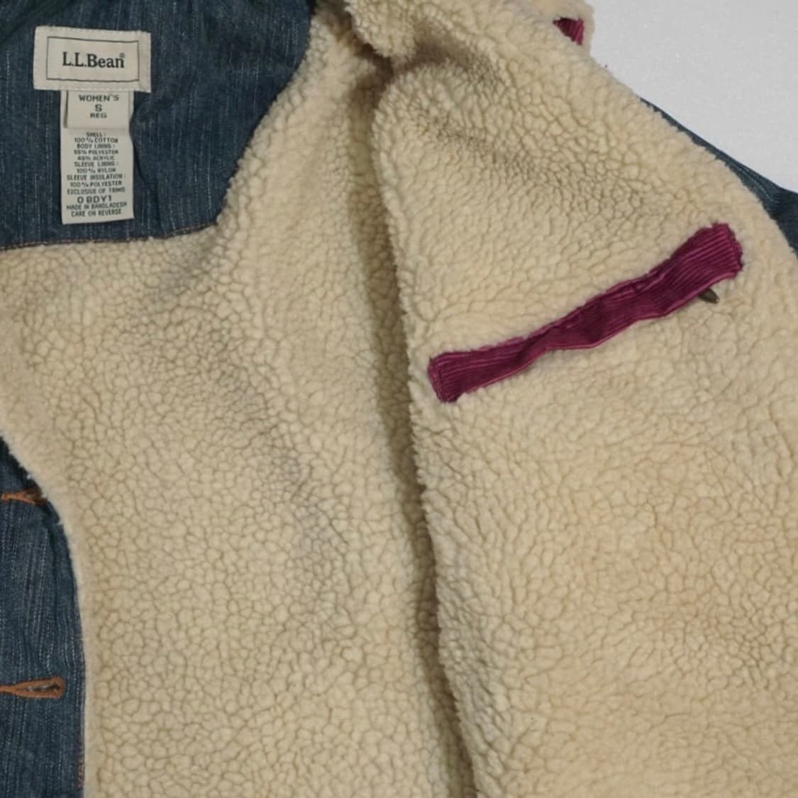 엘엘빈 쉐르파 데님 트러커자켓 상품이미지8