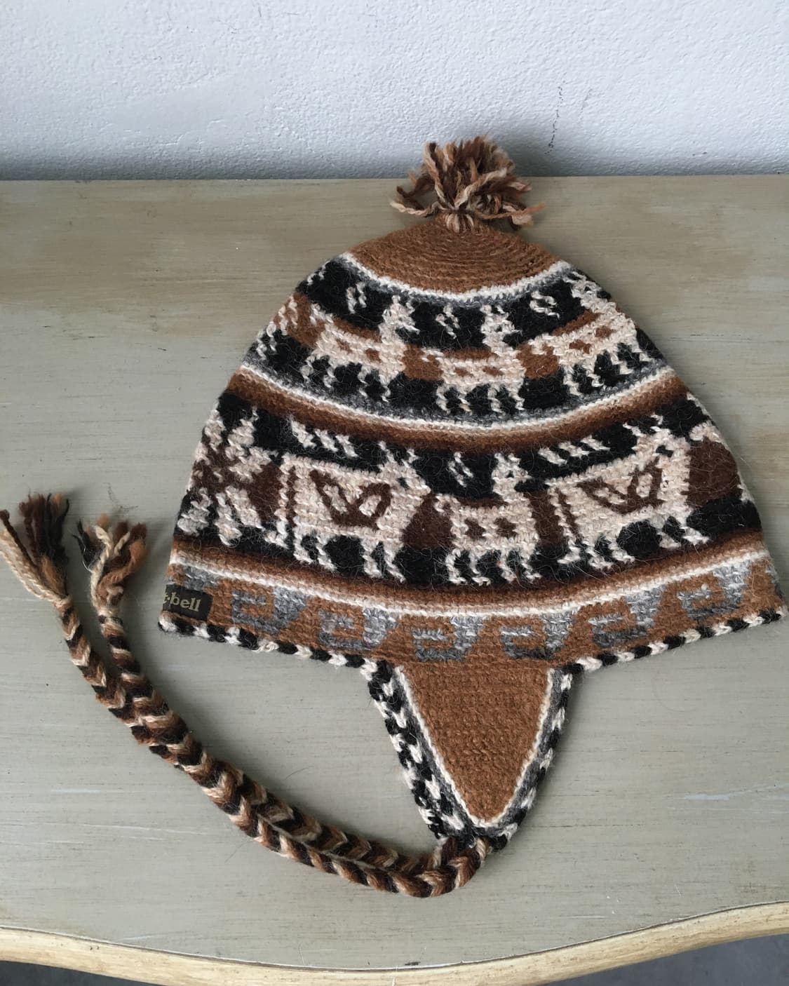 nordic pattern pom beanie 상품이미지4