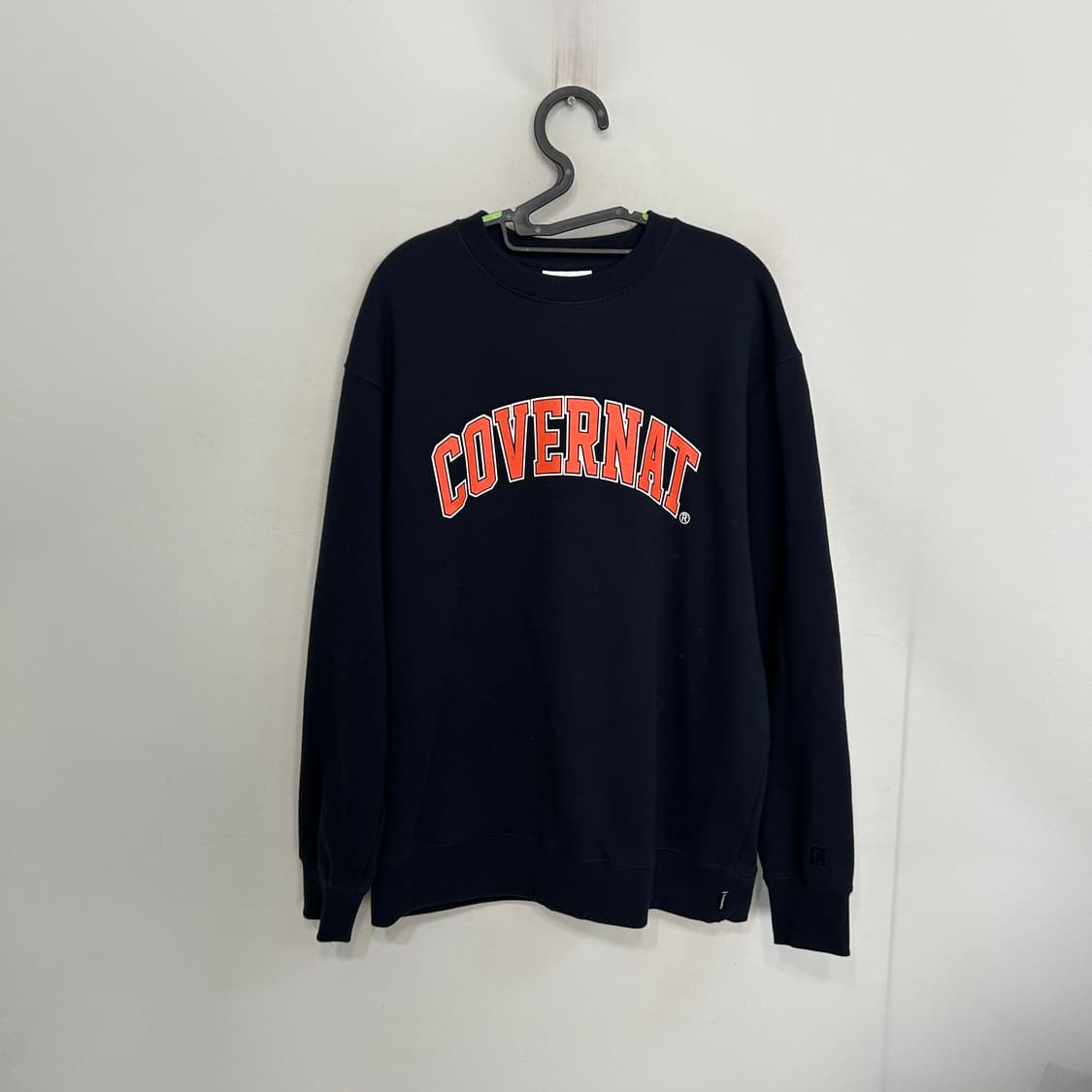 커버낫 남성 기모 맨투맨 M 상품이미지1