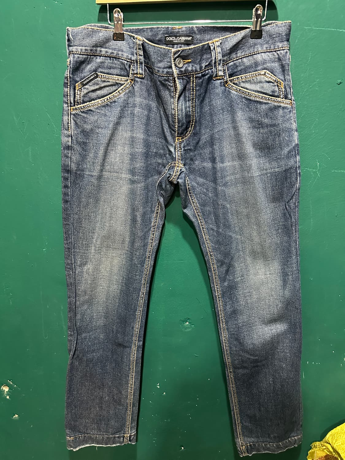 돌체앤가바나 워싱진 데님팬츠 34 상품이미지1