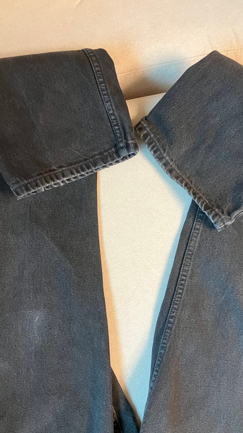 90s Levi’s 505 black jeans 상품이미지7