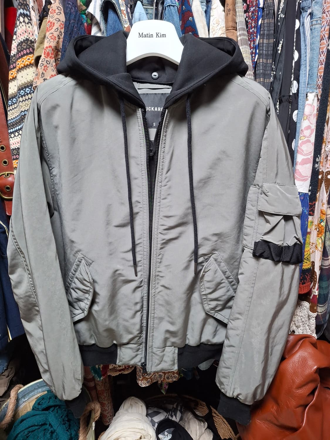 (마지막특가) BUCKAROO 후드 MA-1 자켓 점퍼 상품이미지1