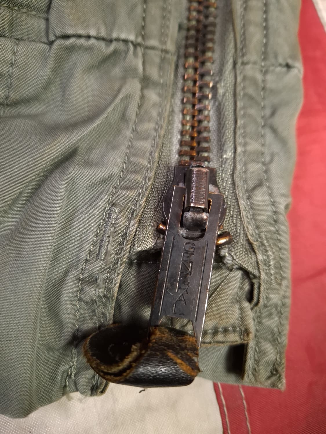 오리지날 70's 미공군 F-1B 울 방한 항공 트러우저 상품이미지10