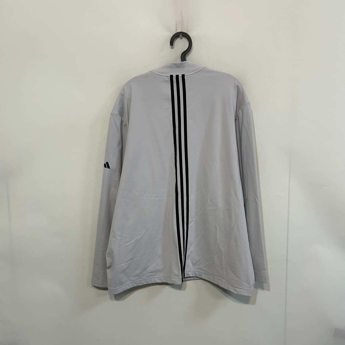 아디다스 골프 보온 퀄트 목넥 긴팔 티셔츠 110 상품이미지3