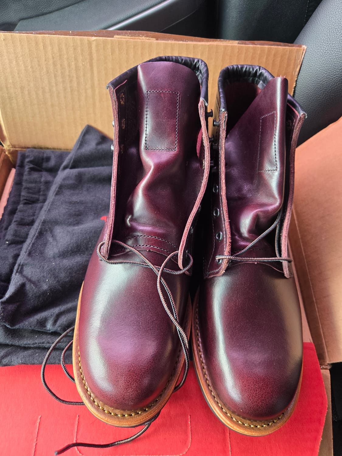 레드윙 벡맨 9419 블랙체리 9d사이즈 상품이미지6