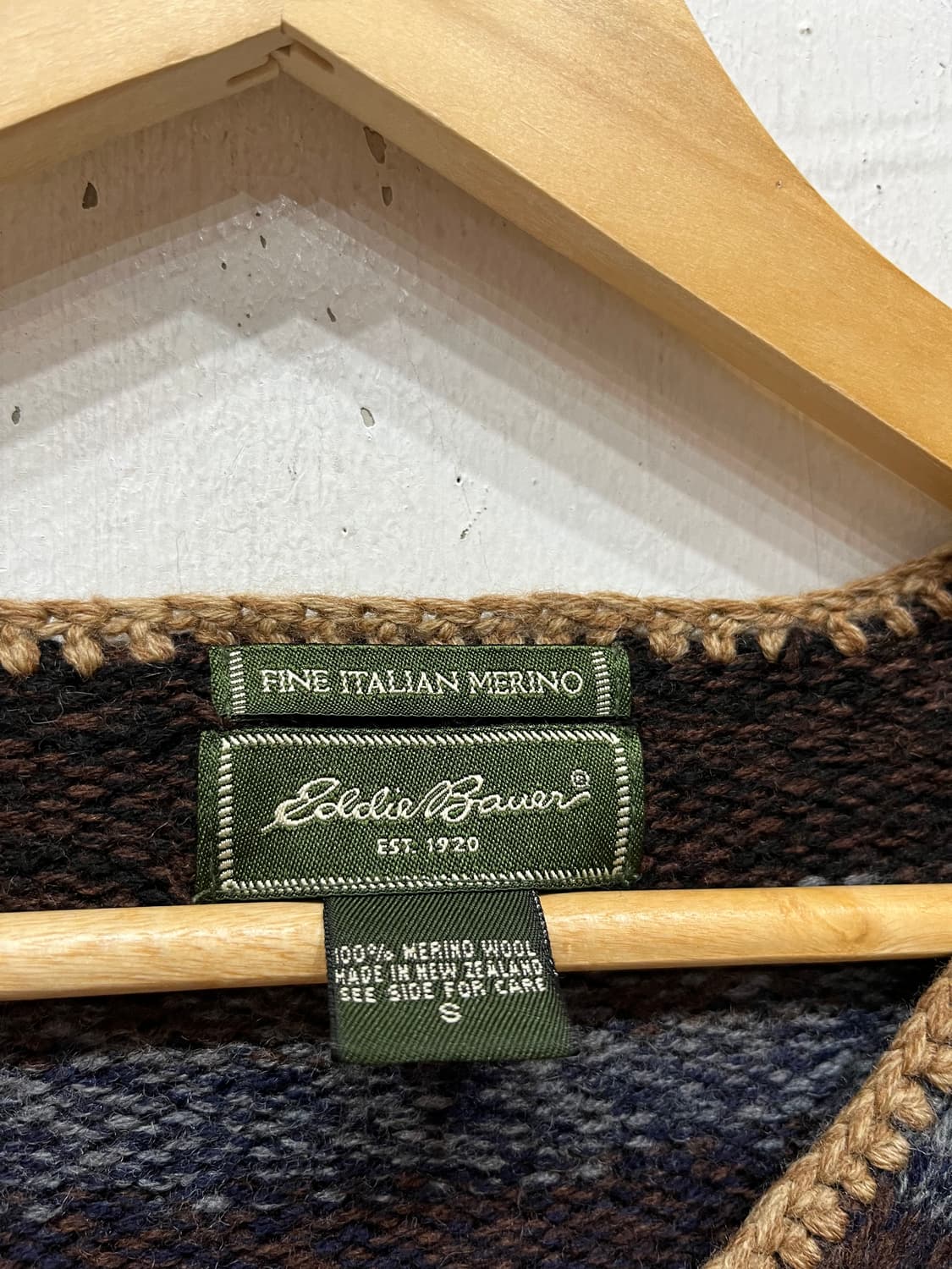 에디바우어 이탈리안 메리노울 노르딕 니트 우먼즈 S 상품이미지4