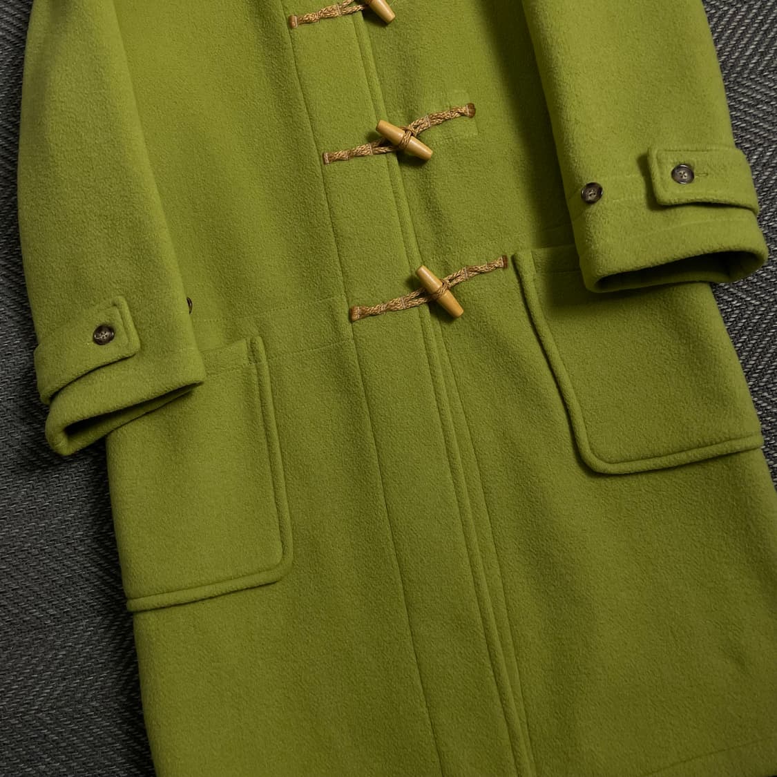 Gloverall 미니멀 더플 울 롱 코트 y 4310 상품이미지4