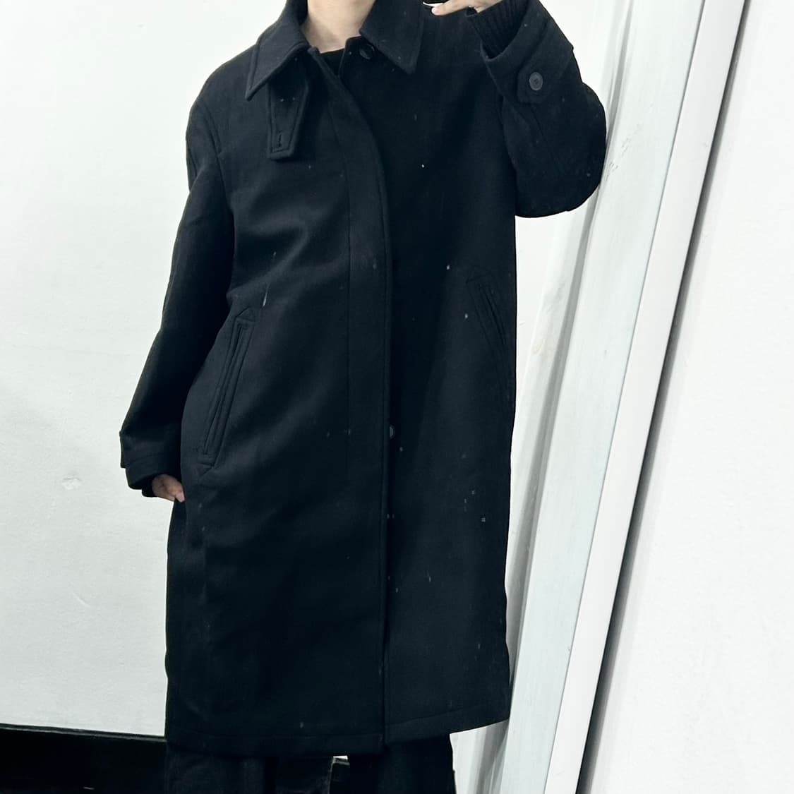 쿠어 MTR 캐시미어 발마칸 롱코트 상품이미지2