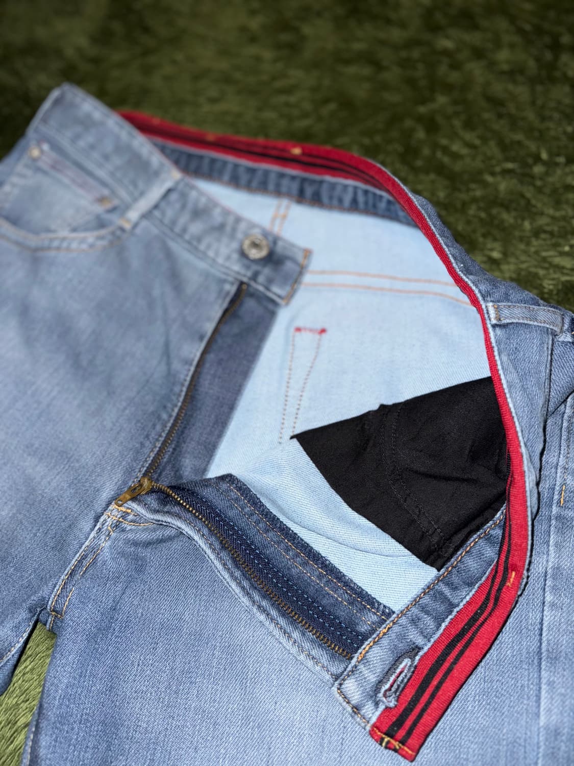 [XL] 에드윈 저지 빈티지 워싱 MADE IN JAPAN 팬츠 인디고 상품이미지3