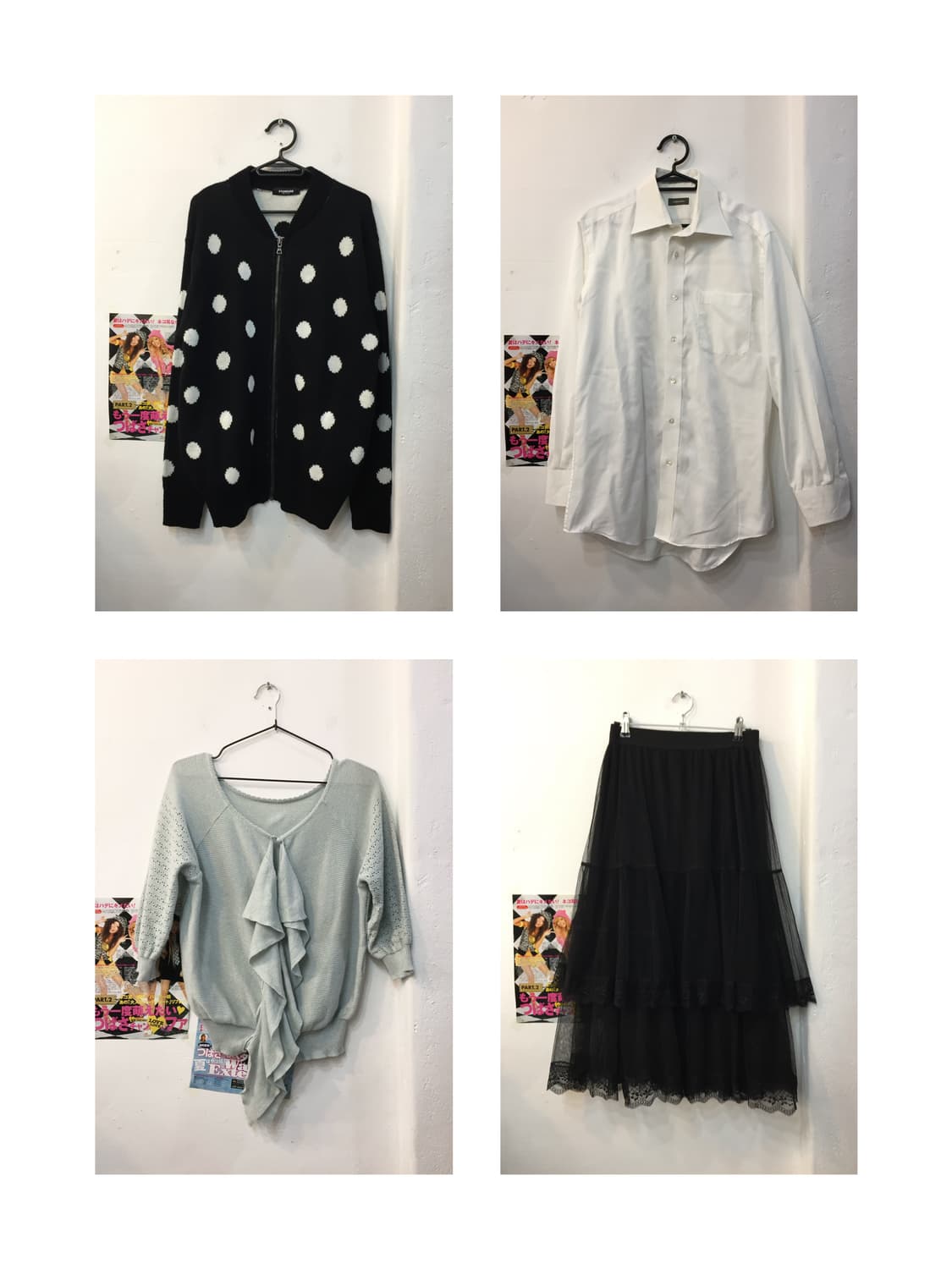 빈티지 핀터도트걸 코디세트 상품이미지6