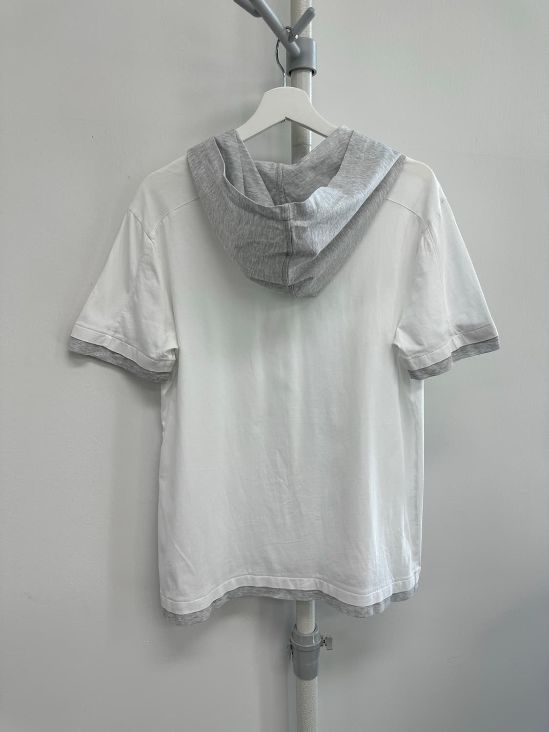 휴고보스 레이어드 하프 후드티 상품이미지6