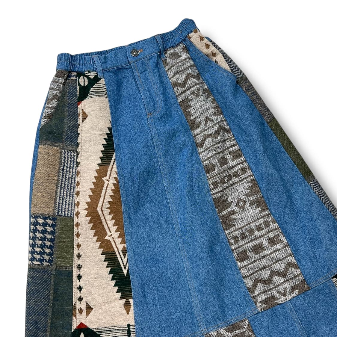 티티카카 에스닉패치 데님스커트 r2072 상품이미지3