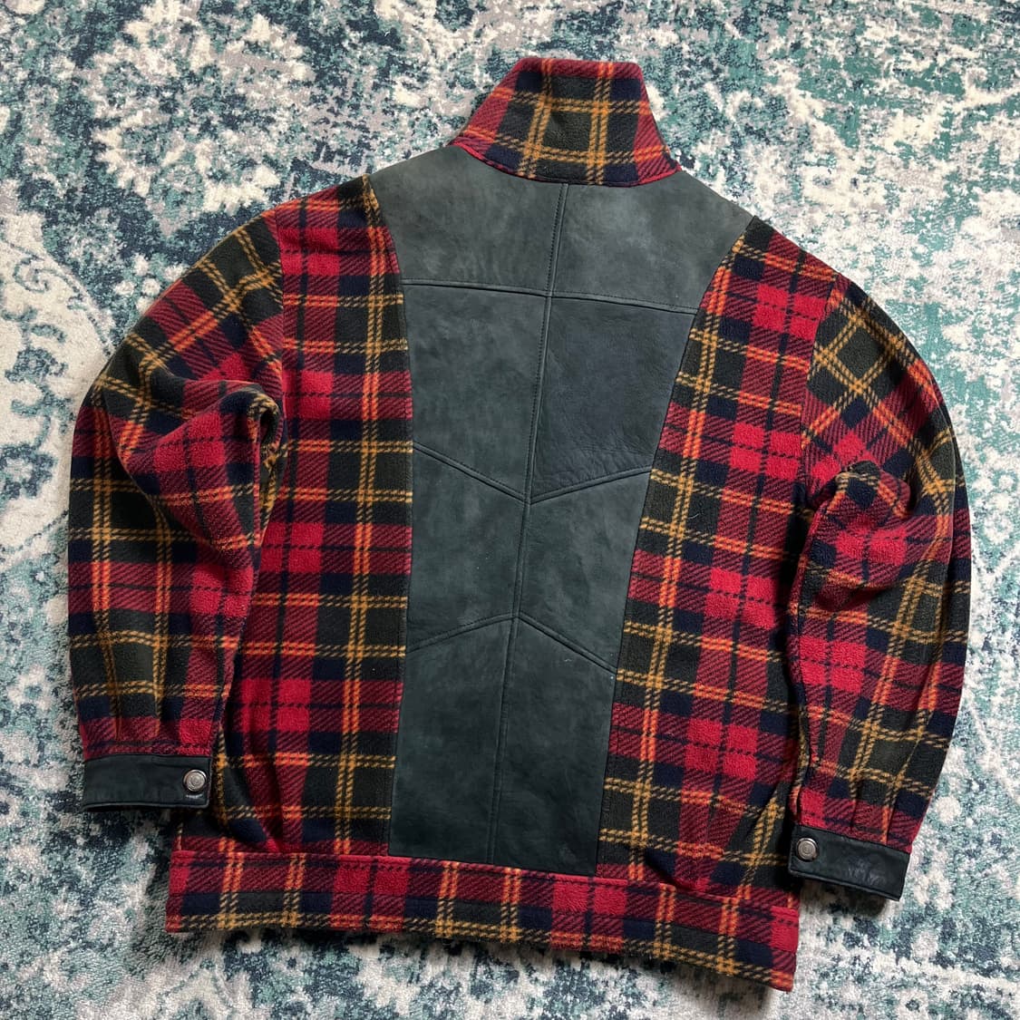 뉴질랜드 N2 램스킨 플란넬 집업 자켓 (XL) 상품이미지5