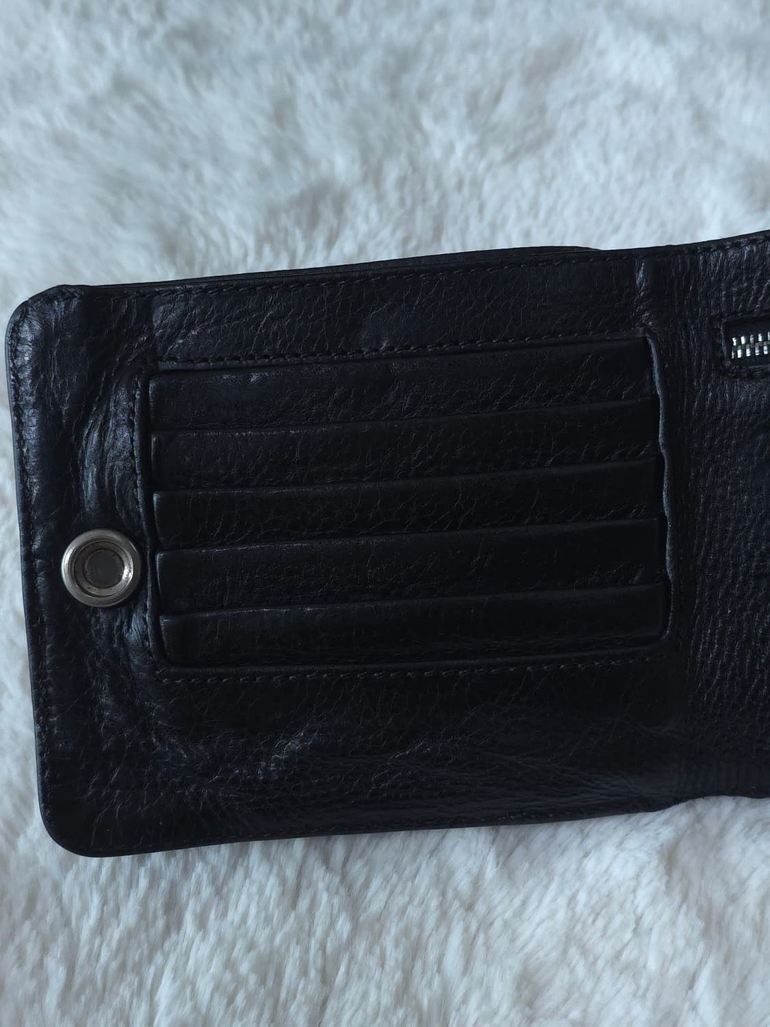 [OS] 크롬하츠 원스냅 크로스볼 반지갑 블랙 상품이미지8