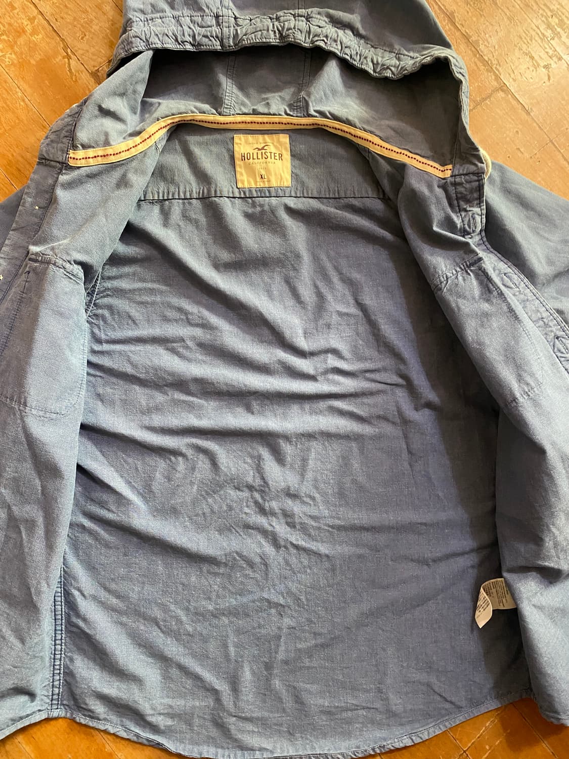 홀리스터 후드 셔츠 XL (105) 상품이미지5