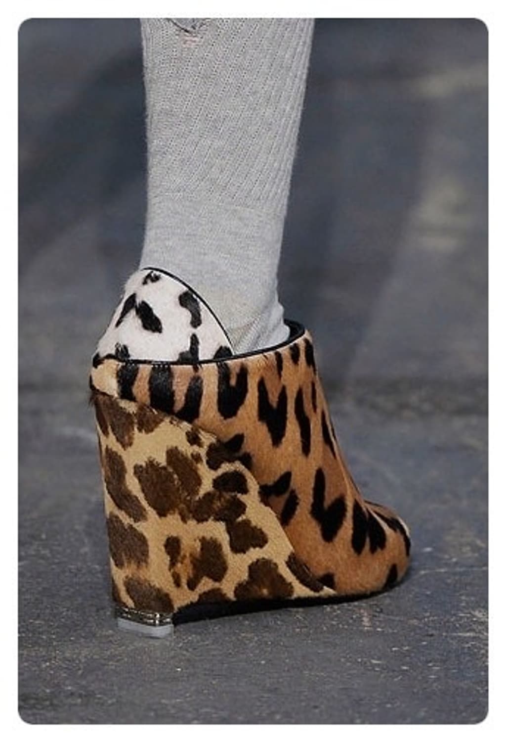 [35] 알렉산더 왕 웨지힐 || 225 (10cm) 상품이미지1