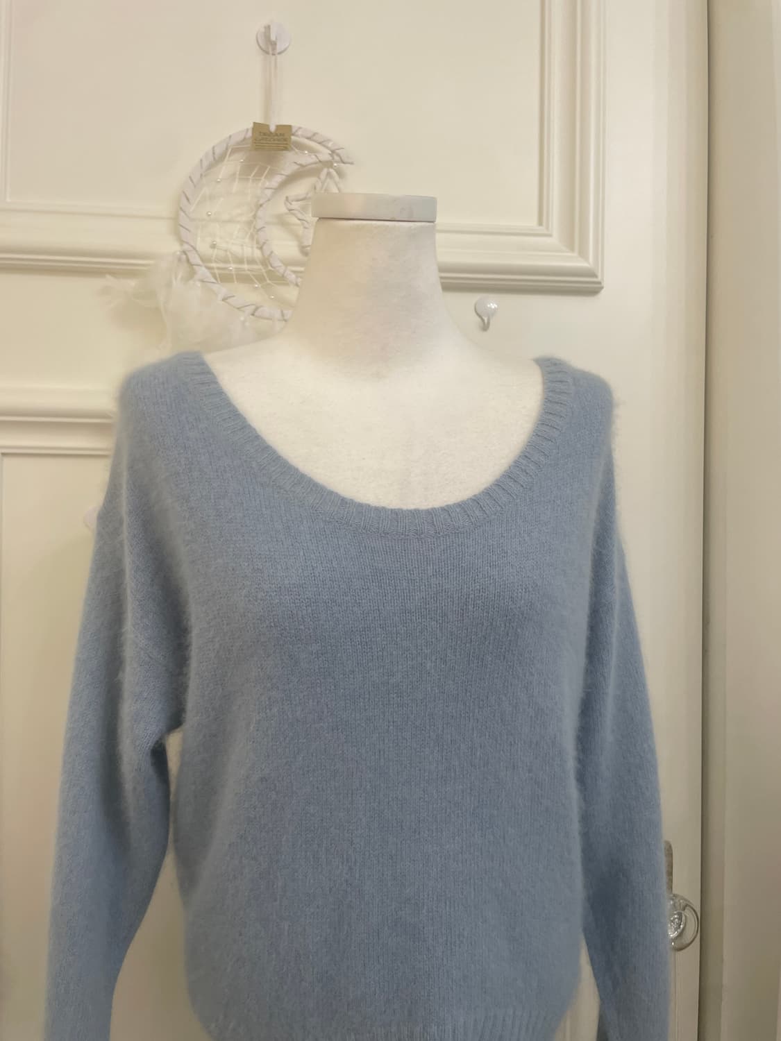 indi blue lovely soft basic knit top 상품이미지5