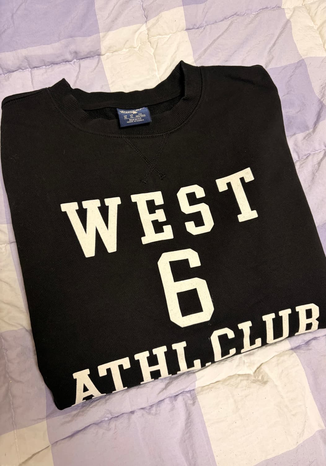 후아유 바시티 맨투맨 상품이미지2