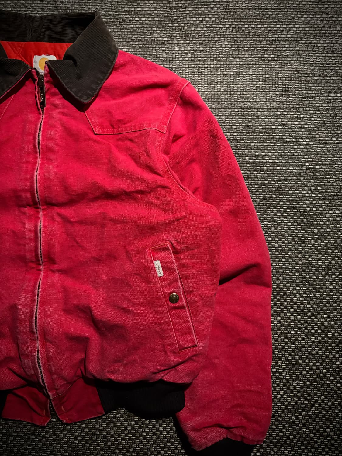 80s 칼하트 산타페 JQ160 RED M USA🇺🇸 상품이미지4