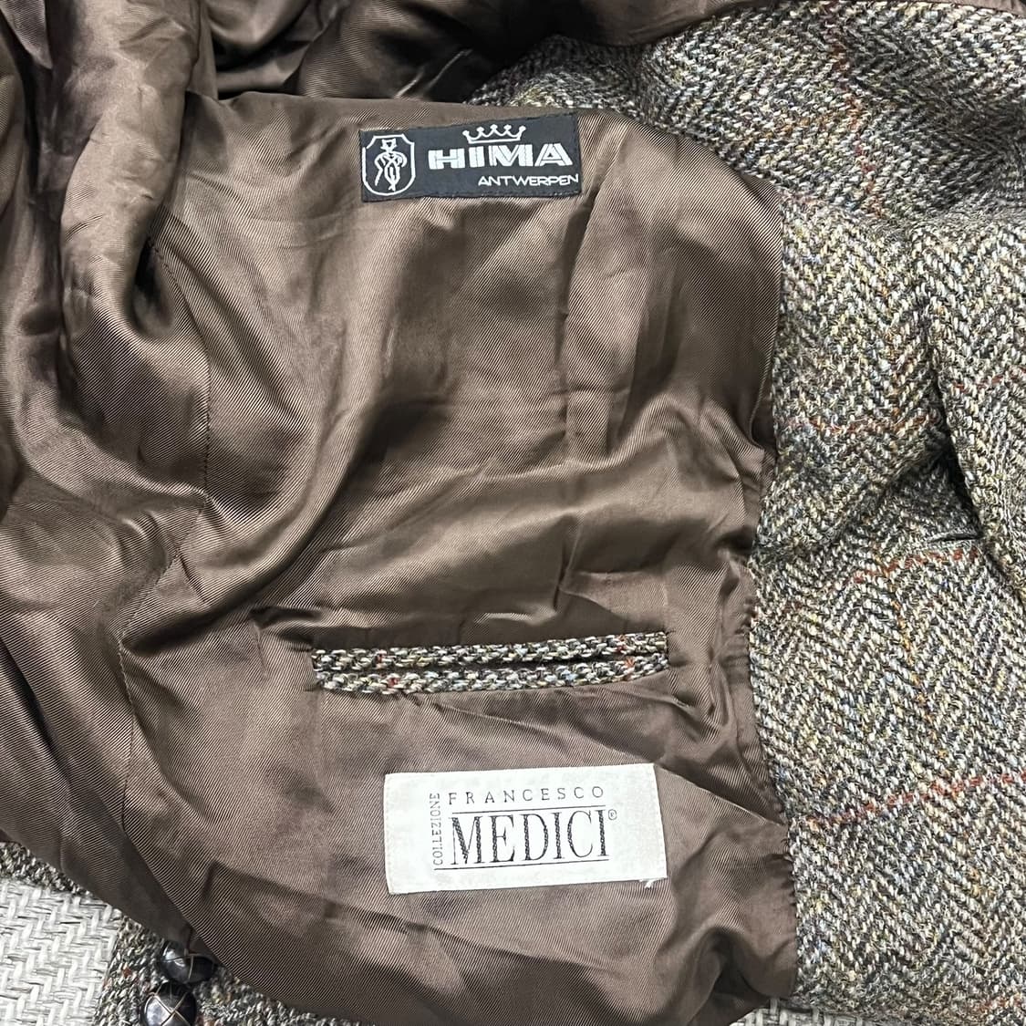 해리스트위드 울 블레이저 s08380 상품이미지7