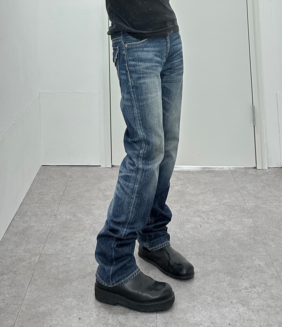 Vintage washing denim pants 상품이미지2