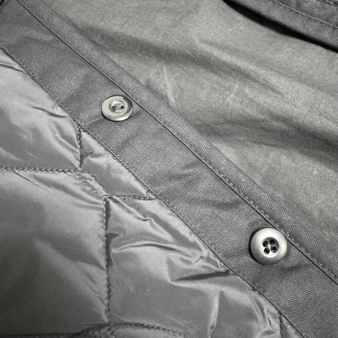 에스피오나지 퀼팅 자켓 블랙 XL 상품이미지7