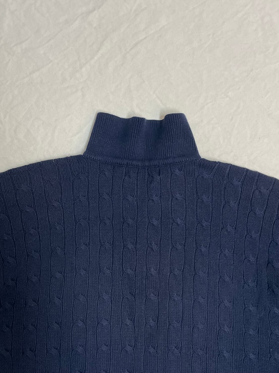 폴로 카라 케이블 니트  상품이미지8