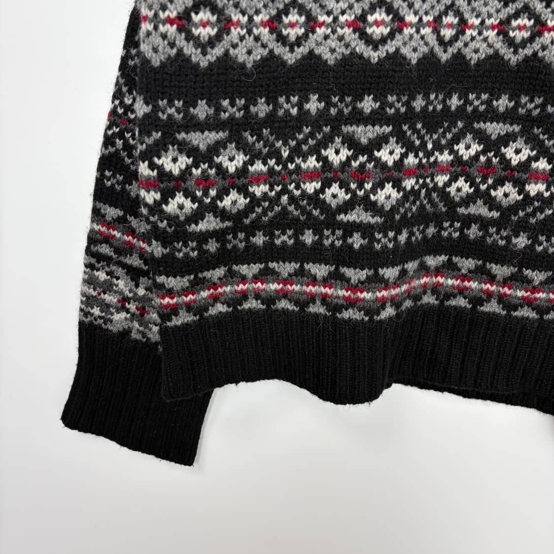 폴로 랄프로렌 페어아일 패턴 니트 티셔츠 상품이미지4