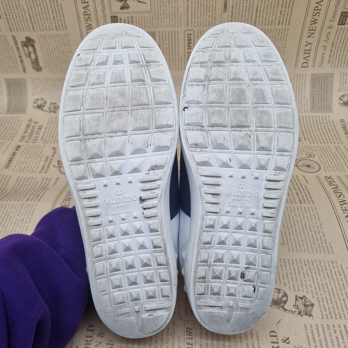 정품 발렌티노 히든 남성스니커즈41.5 260 상품이미지3