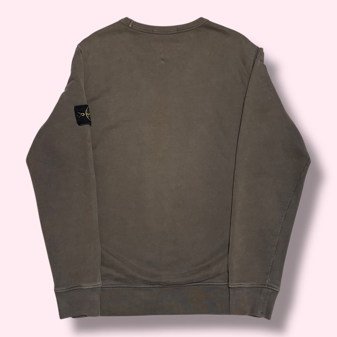 Stone Island 정품 와펜 패치 브라운 맨투맨 상품이미지2