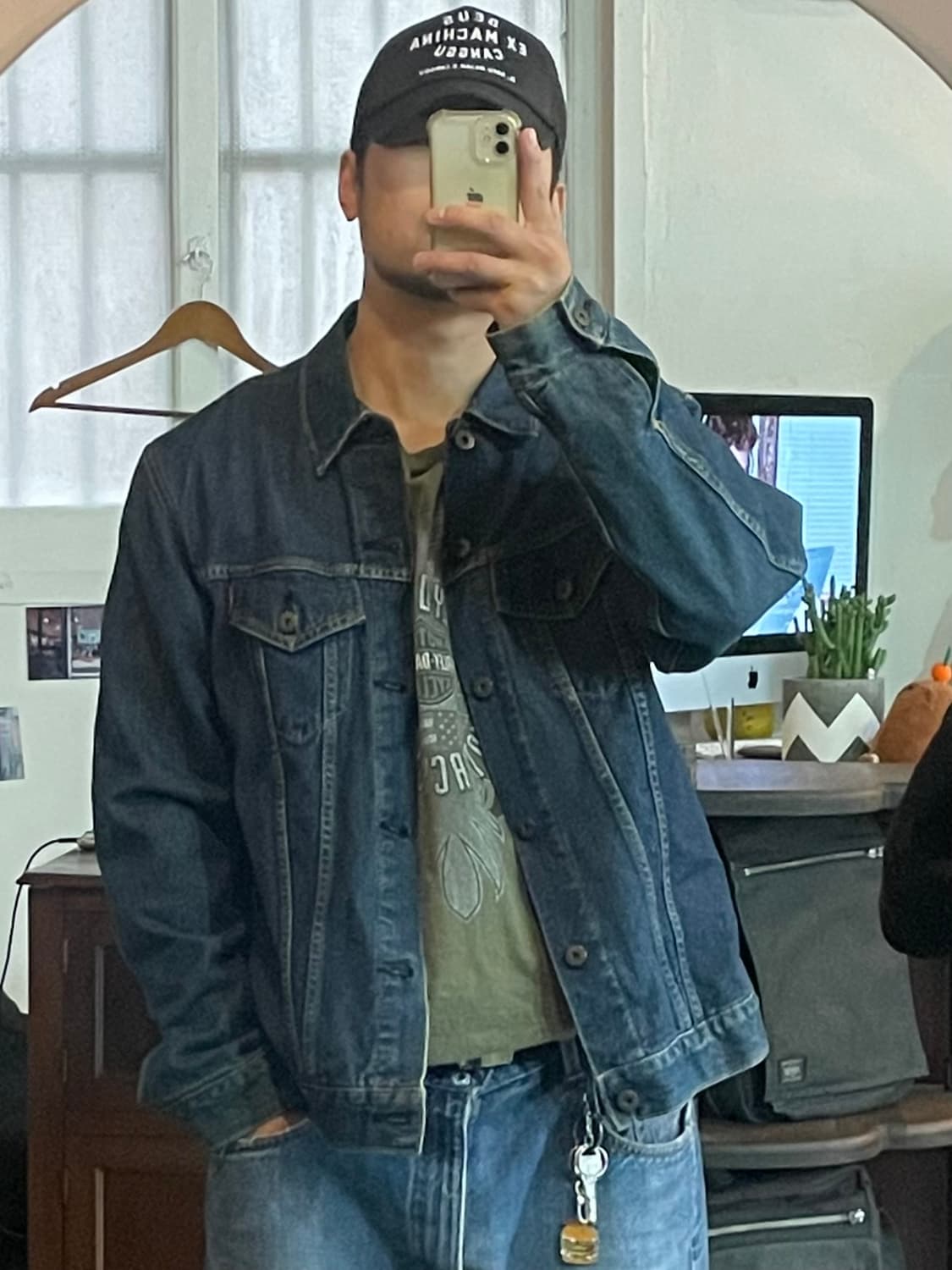 90s~00s made in japan EDWIN 블랭킷 데님 자켓 XL 상품이미지4