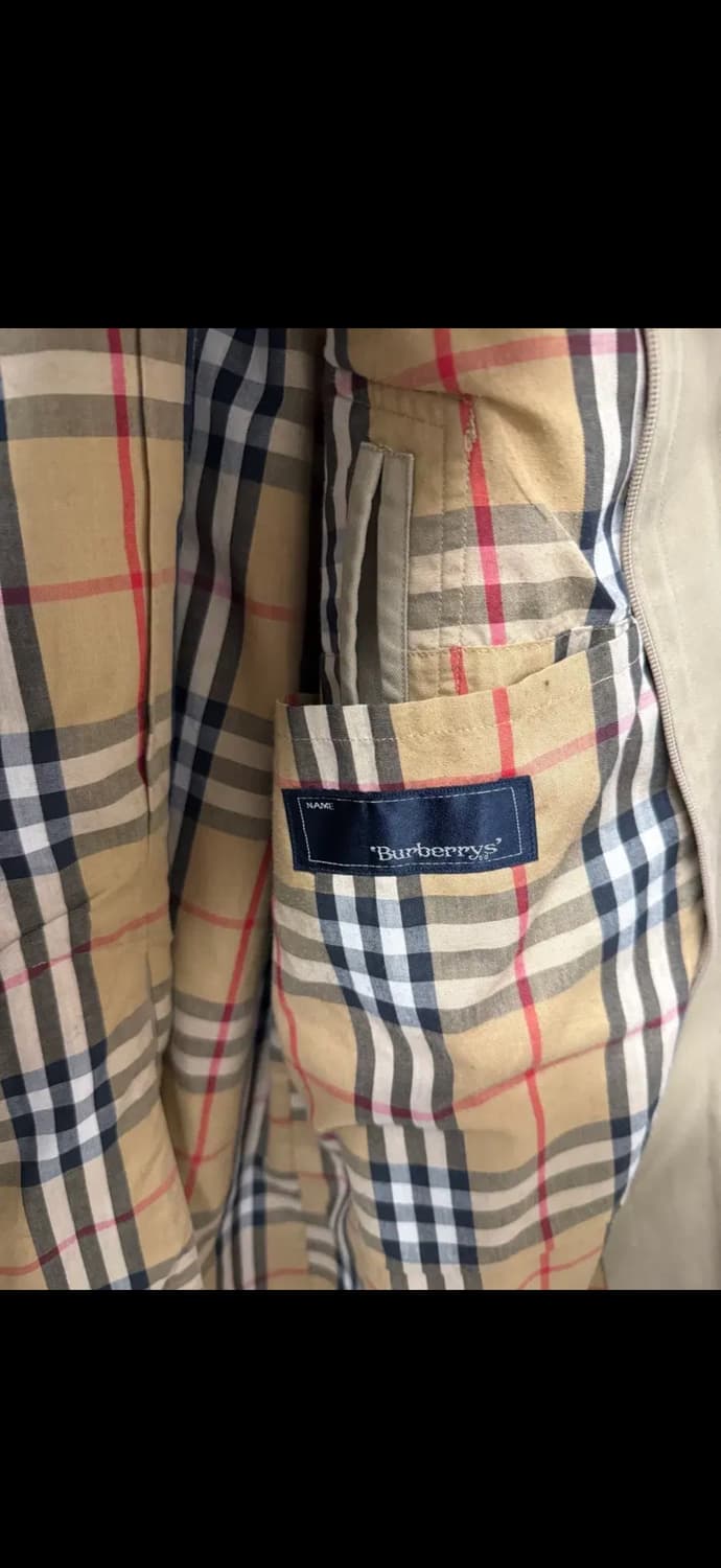 [정품] 버버리 빈티지 트렌치코트 상품이미지5
