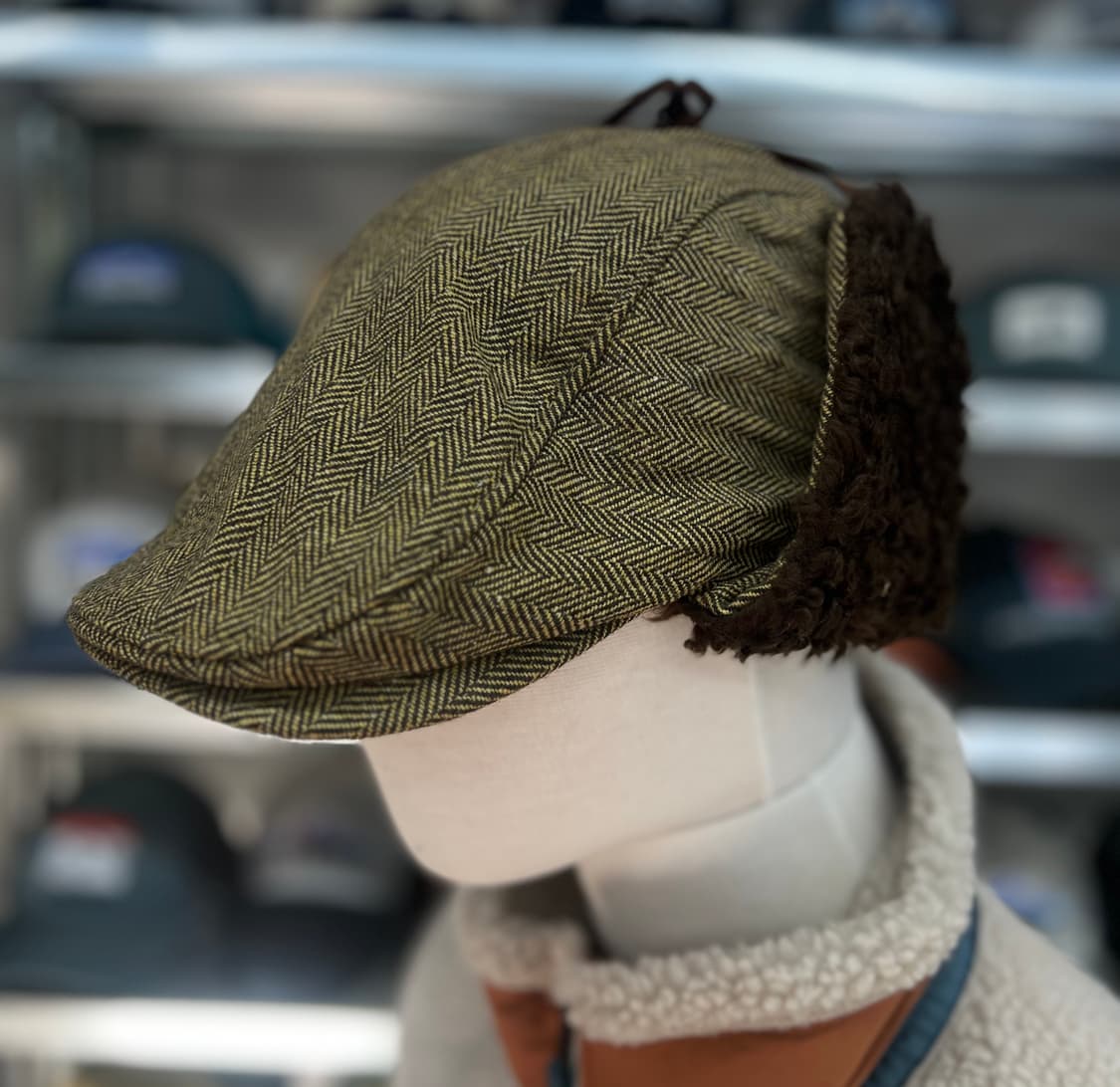 클래식 귀도리캡  옐로우브라운 상품이미지5