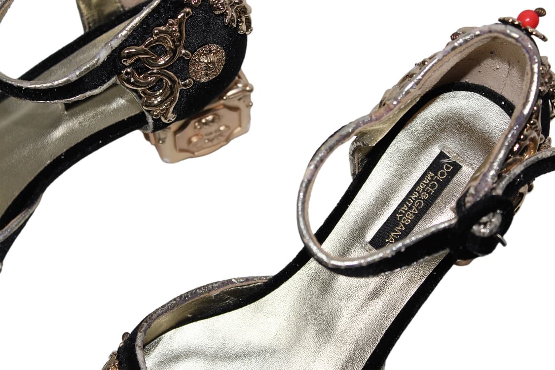 2000s Dolce&Gabbana 돌체앤가바나 바로크 샌들 상품이미지3