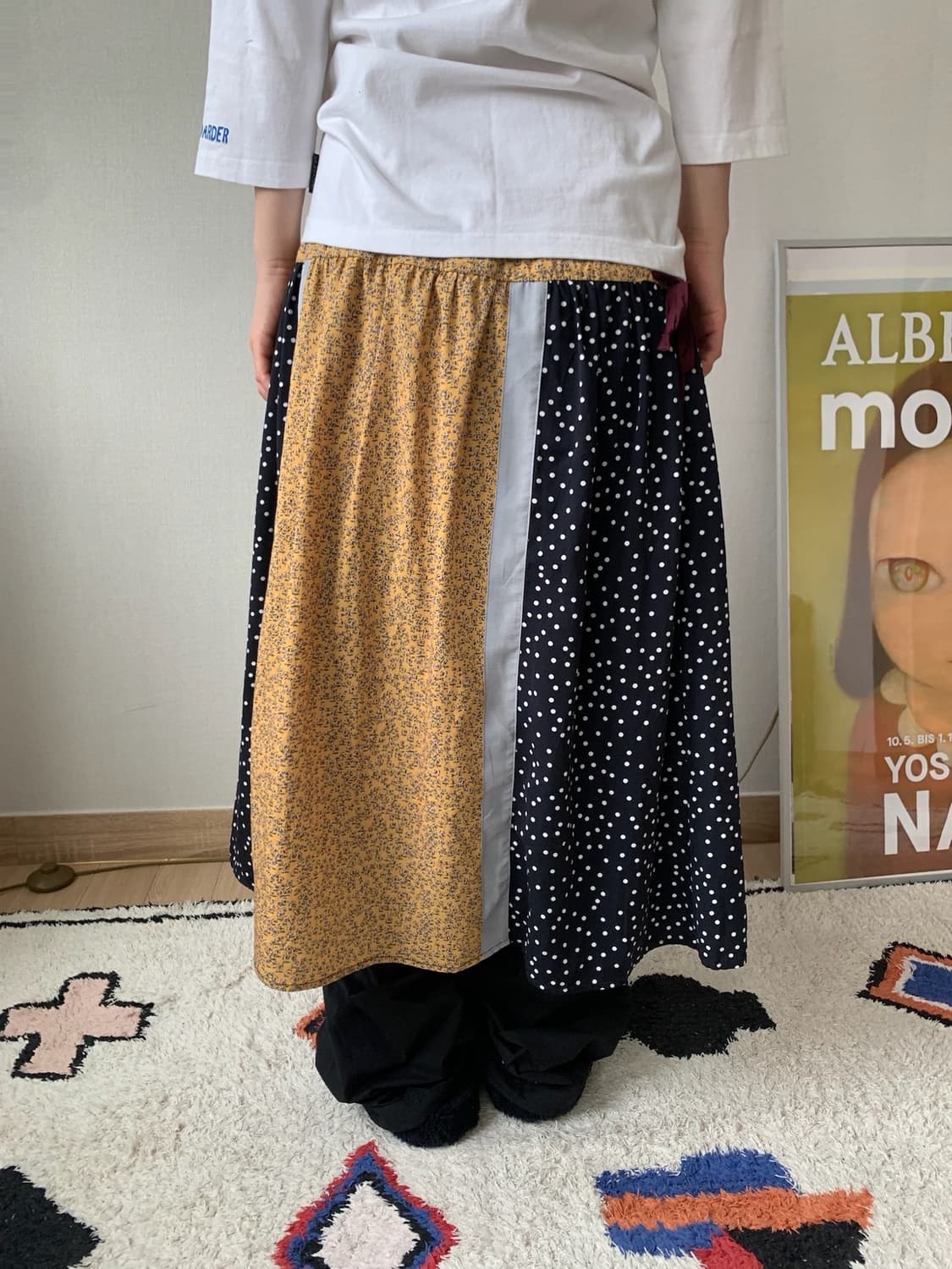 pou dou dou, patchwork skirt 상품이미지6