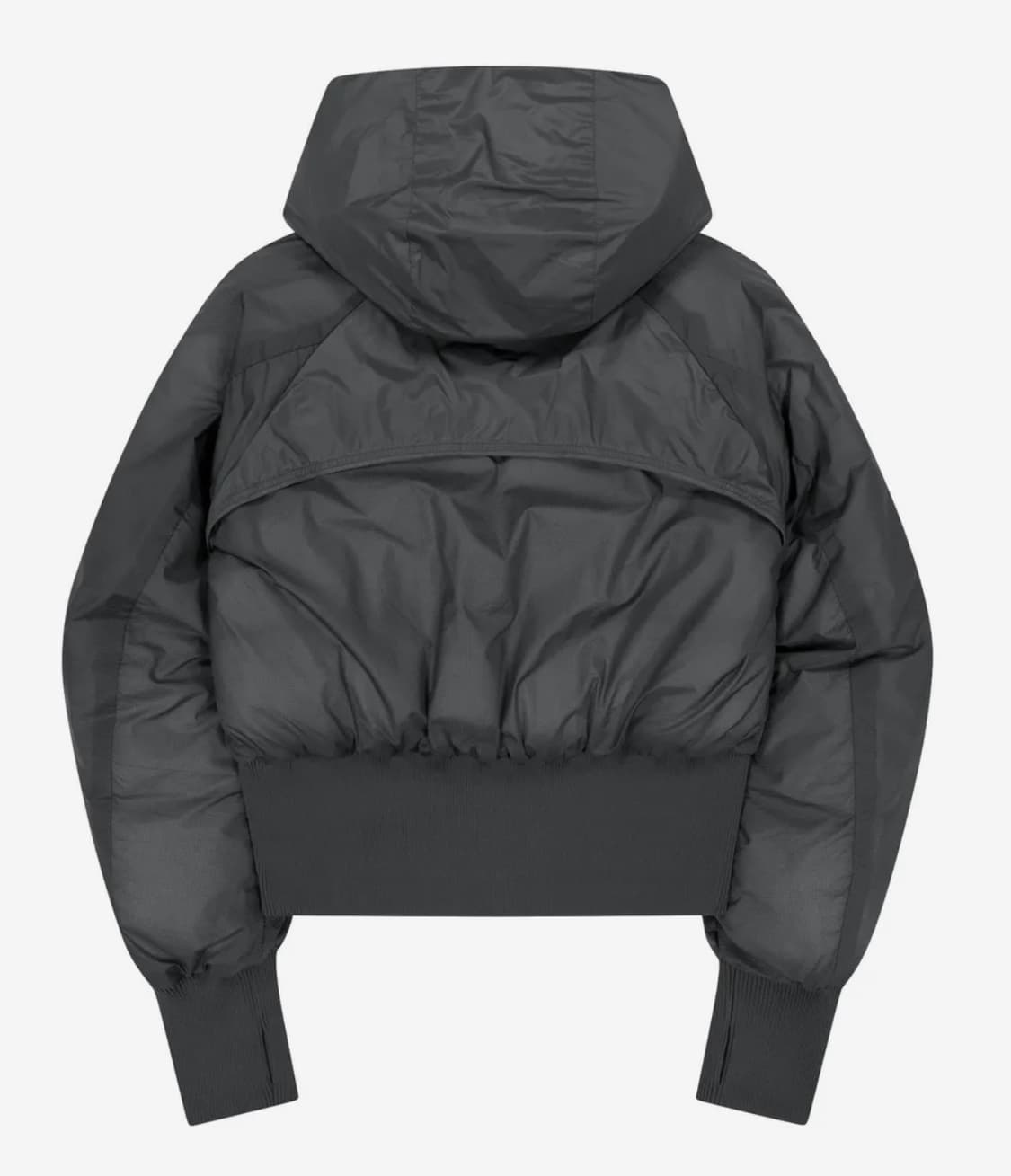 오호스 체크 리버시블 패딩 상품이미지2