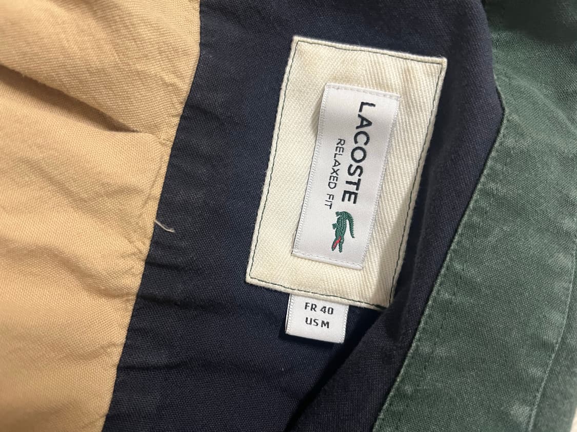 라코스테 멀티컬러 셔츠m 상품이미지2