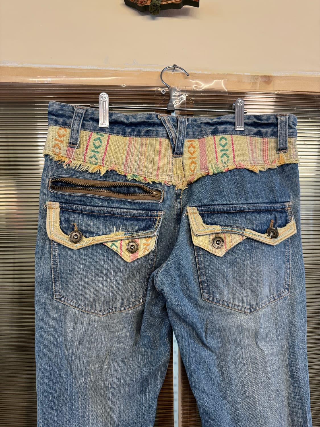 layerd ethnic denim 상품이미지3